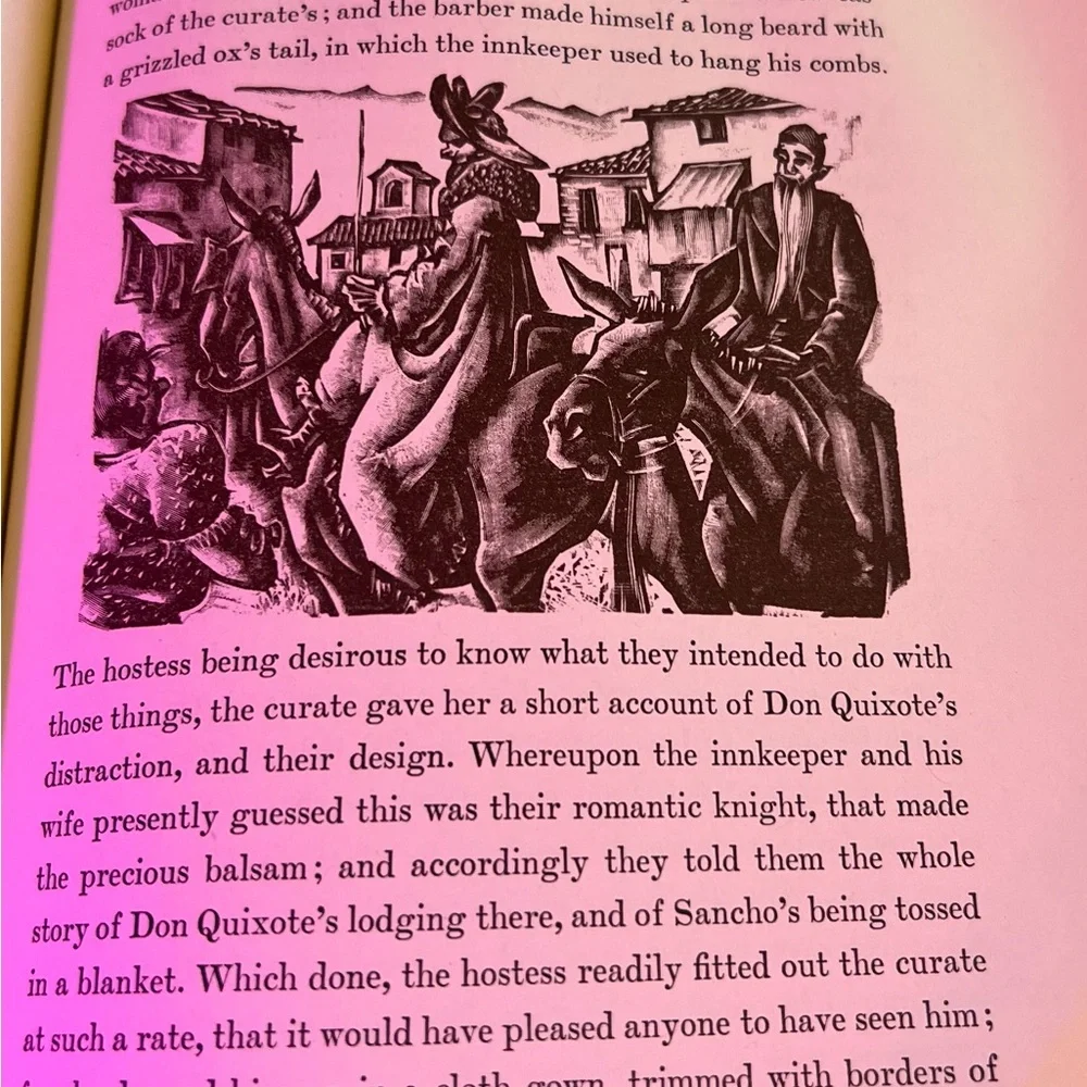 Vintage Cervantes Edition Book with Decorative Cover - Picture 4 of 7